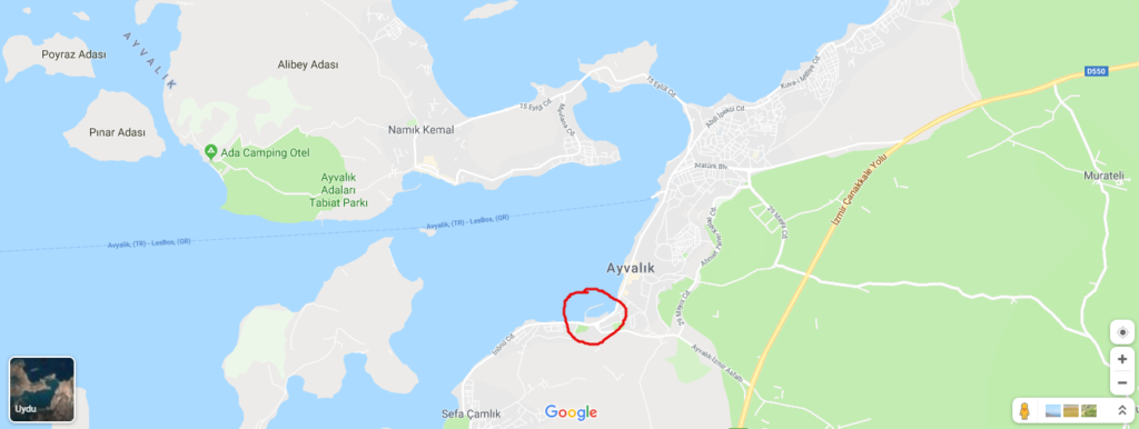 Ayvalık Tekne Turu Kalkış Yeri